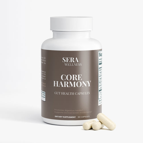 Sera Wellness Core Harmony | Daily Wellness Blend with Prebiotics & Probiotics | For Inner Balance | 60 Capsules